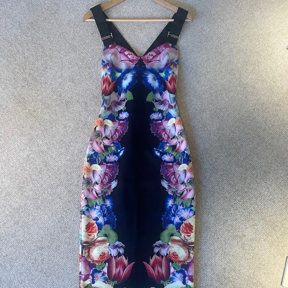 Ted Baker Dresses & Skirts - Ted Baker Floral Cross Strap Dress